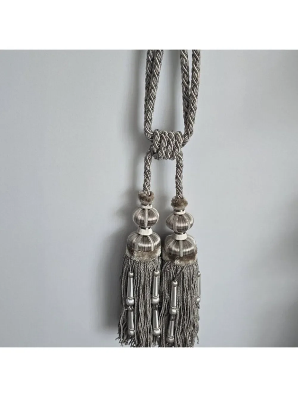 Margaux Double Tassel Tieback Samuel & Sons Passementerie